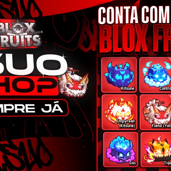 CONTAS DE BLOX FRUITS BARATAS!